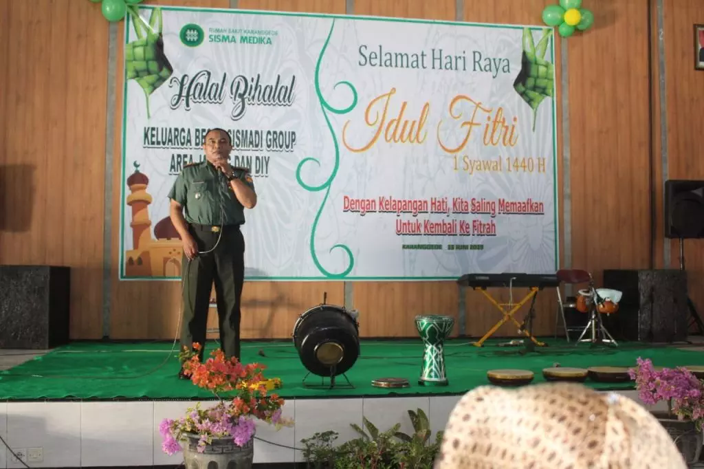 Acara Halal Bi Halal Ikatan Keluarga Besar Sismadi Group RS Karanggede