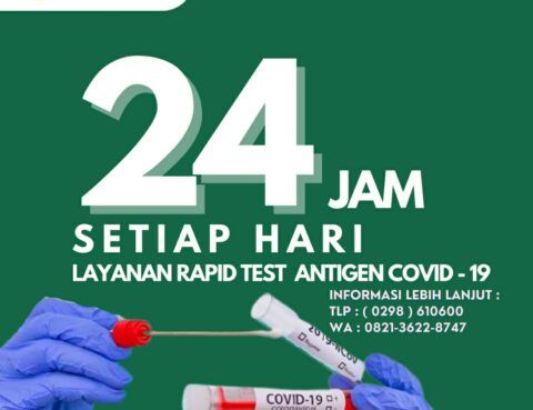 Layanan Rapid Test Antigen 24 Jam