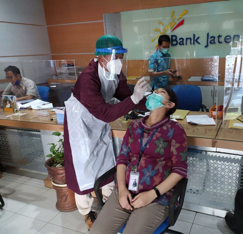 Rapid Antigen Rutin Bank Jateng Karanggede