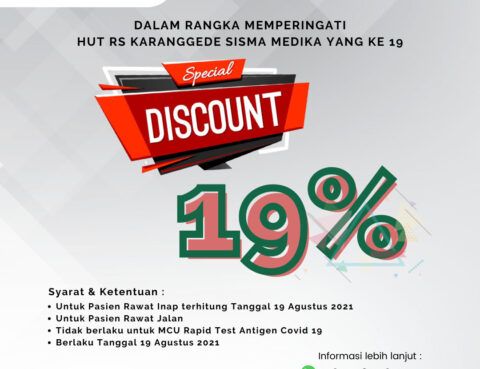 Spesial Diskon Promo HUT RS