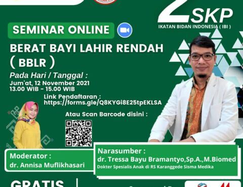 Seminar Online (Khusus Bidan) BBLR