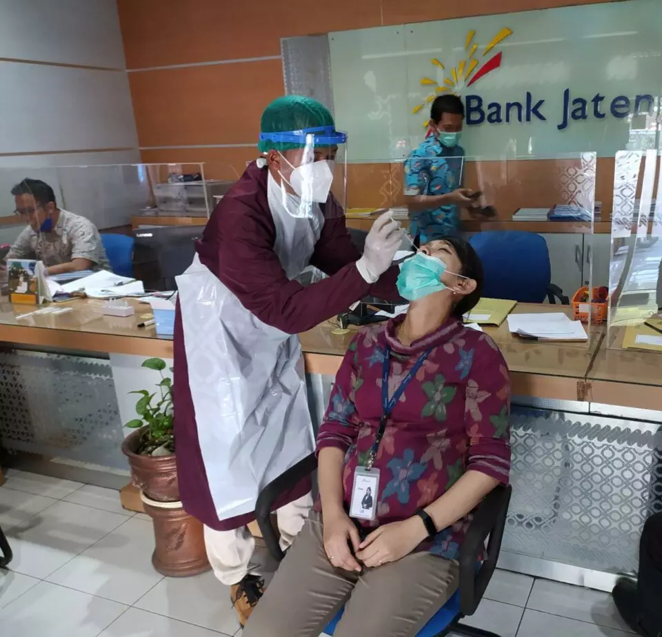 Rapid Antigen Rutin Bank Jateng Karanggede