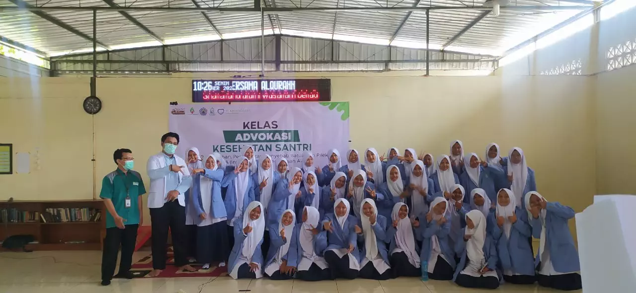 Kegiatan Kelas Advokasi Kesehatan Santri di Pondok Pesantren Al Hikmah ...