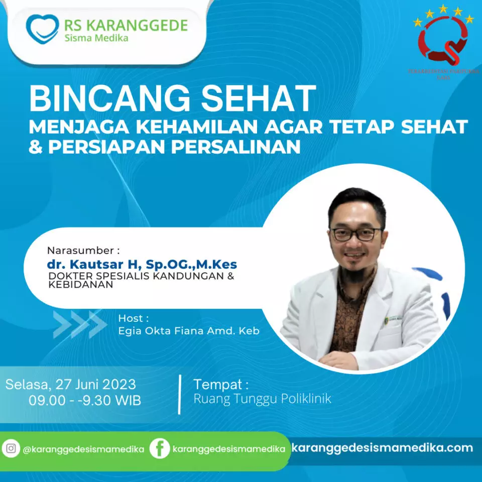 Bincang Sehat Menjaga Kehamilan Agar Tetap Sehat Dan Persiapan